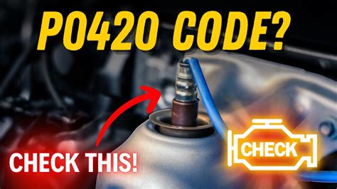 fault code p0420