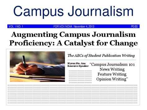 feature article example campus journalism