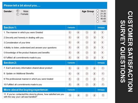 feedback survey questions for presentation