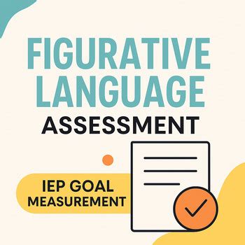 figurative language iep goal examples pdf