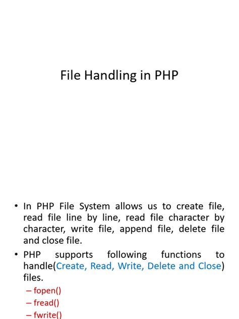 file handling in php pdf