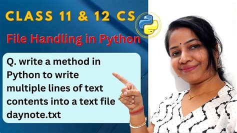 file handling programs in python class 12