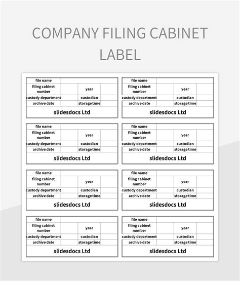 file label template free download excel pdf