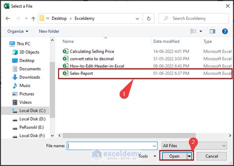 file path in excel vba