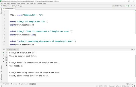 file program in python example
