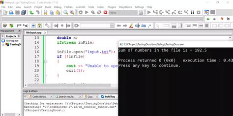file read write program in c++