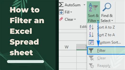 filter excel sheet based on list of values