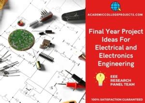 final year project ideas for electrical and electronics engineering students