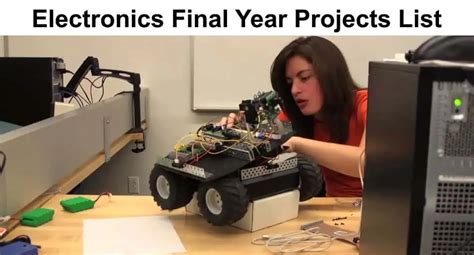 final year project ideas for electronics engineering