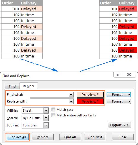 find and replace exact match word
