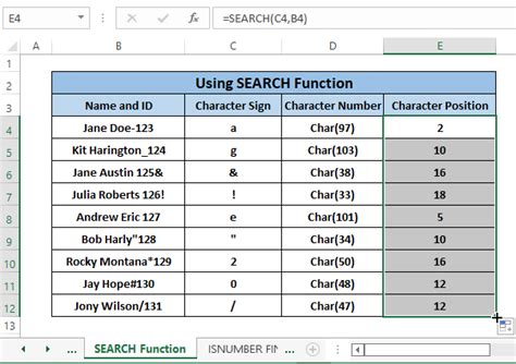 find character in string excel and replace
