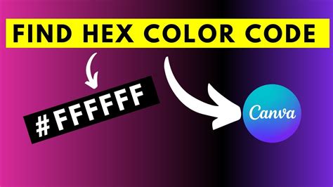 find color code from image canva
