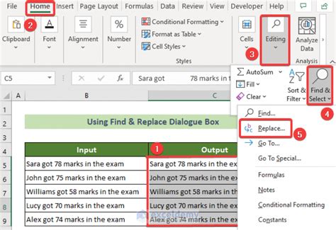 find tab character in excel cell