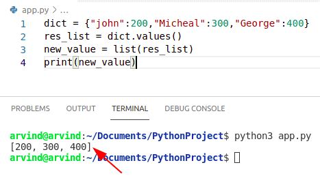 find value in dictionary list python