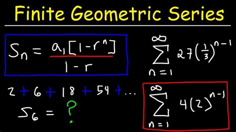 finite geometric series examples
