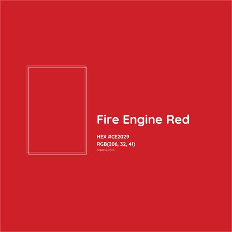 fire red paint code