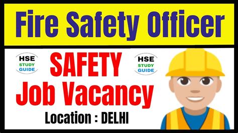 fire safety officer career