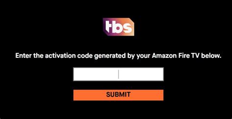 fire tv activation code