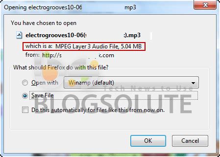 firefox file size
