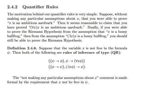 first order logic inference rules for quantifiers