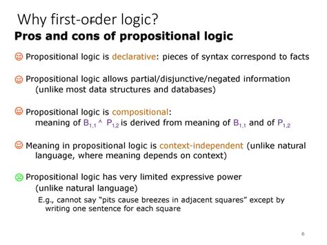 first order logic sentence examples