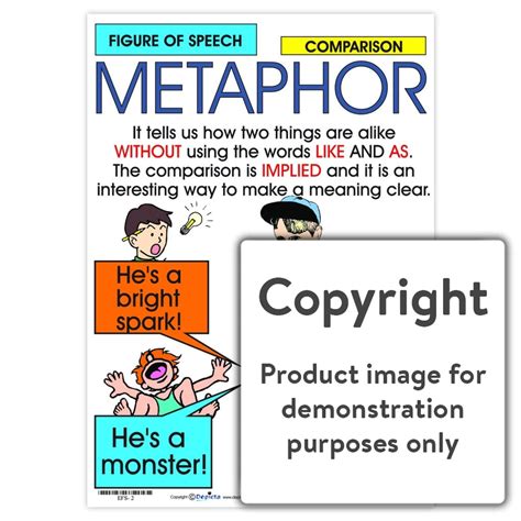 five examples of metaphor figure of speech