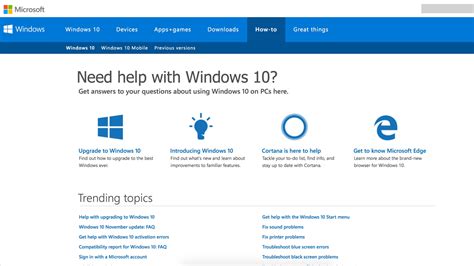 fix how to get help in windows 10