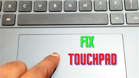 fix touchpad problems