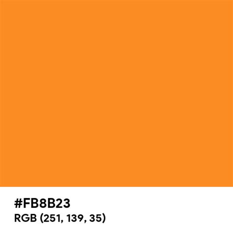 flame orange hex code
