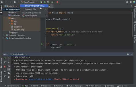 flask app to run python script