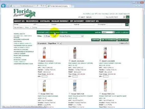 Florida Hardware Catalog