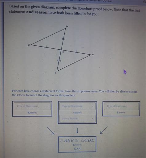 flowchart proof triangle congruence