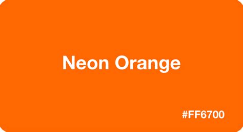 fluorescent orange code