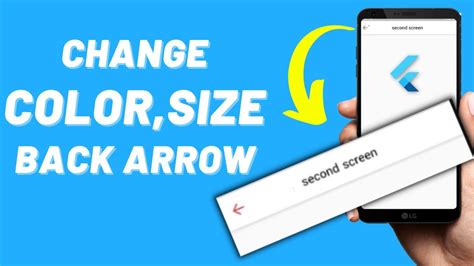 flutter change appbar back icon color