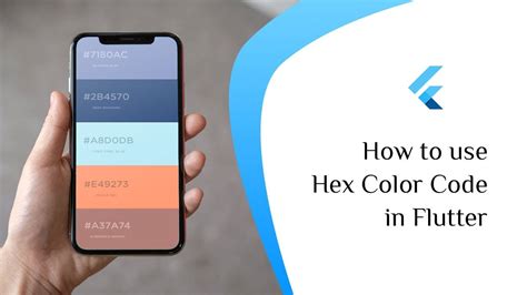 flutter create color from hex