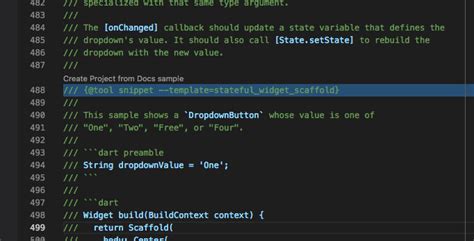 flutter dart sample code