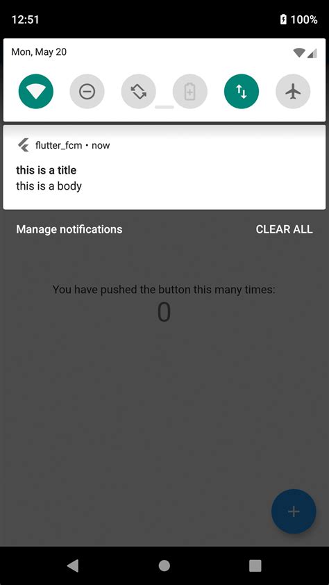 flutter firebase notification example github