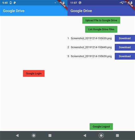 flutter google drive api example