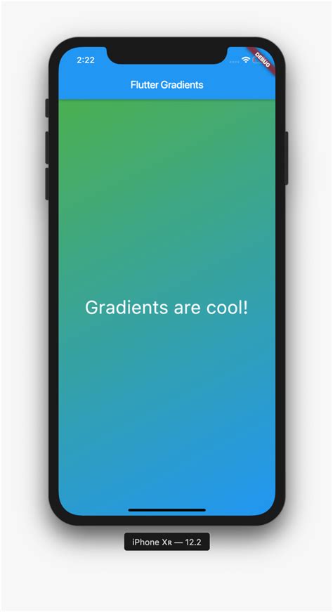 flutter gradient background example