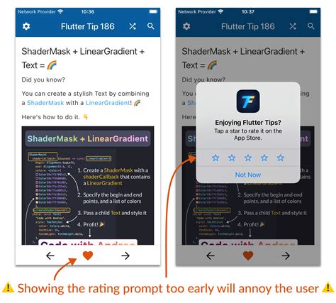 flutter in app review