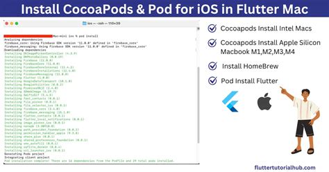 flutter mac install cocoapods