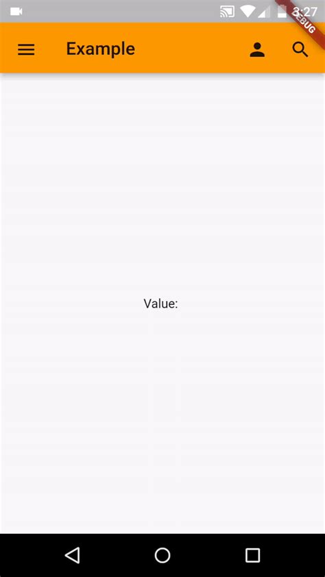 flutter search bar in appbar example