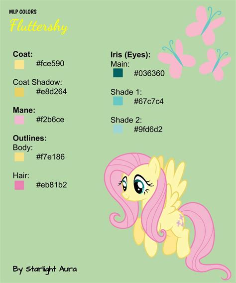fluttershy color hex code