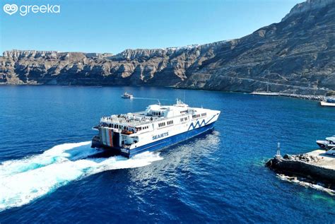 fly from crete to santorini