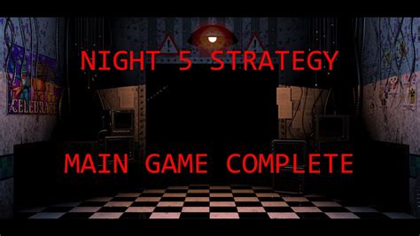Fnaf 2 Night 5 Walkthrough
