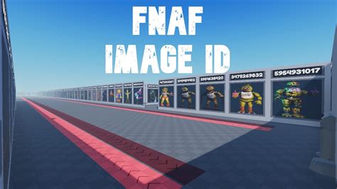 fnaf roblox decal id codes
