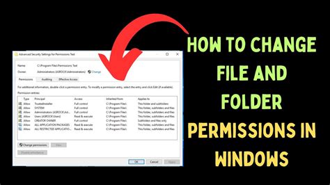 folder permissions