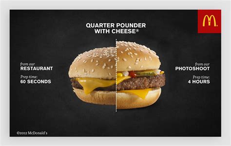 food advertising techniques examples