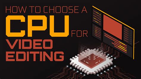 for editing which processor is the best