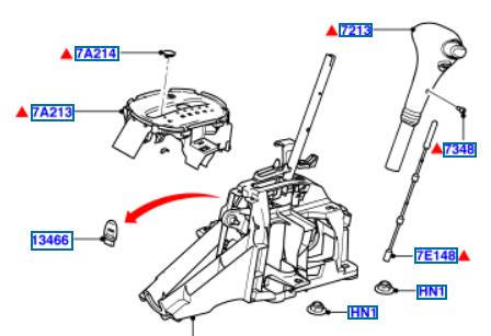 ford fiesta automatic gear selector problems